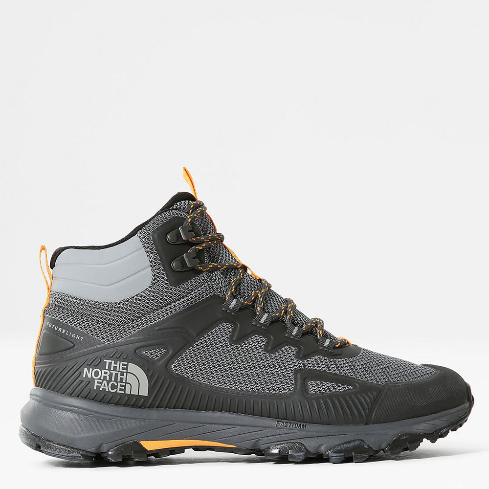 The North Face Hiking Boots Mens Australia - The North Face Ultra Fastpack Iv Futurelight™ Mid Dark